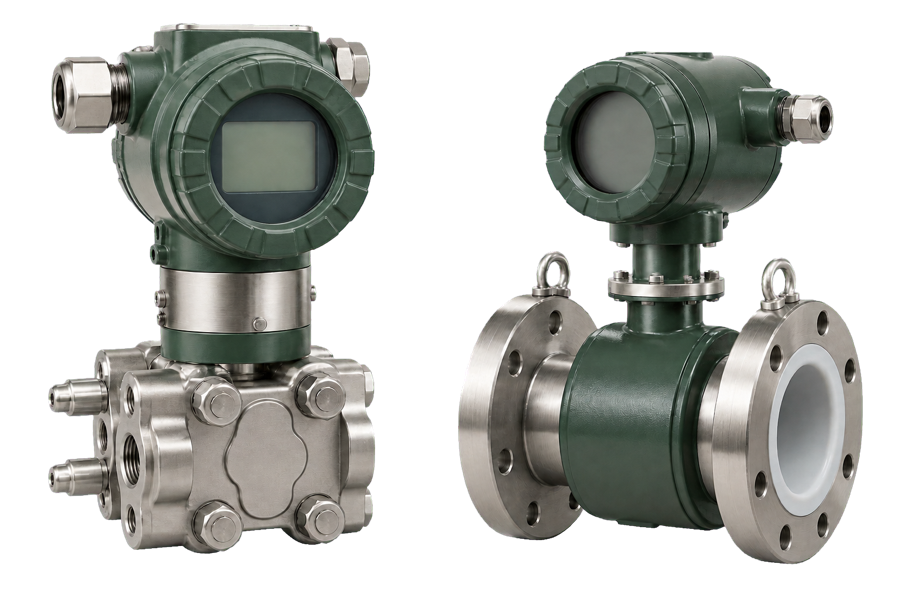 Industrial pressure and flow instrumentation